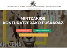 Tablet Screenshot of irunerrikomintzakide.org